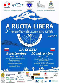 A Ruota Libera: 3° Raduno Nazionale di Escursionismo Adattato - 10-11 settembre 2022