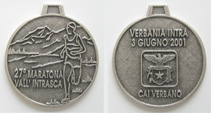 27a Maratona del 2001 Trofeo Città di Verbania a ricordo di Lidia