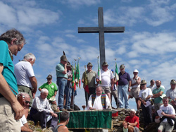 La S.Messa per l'annuale Festa della Croce sul Monte Zeda