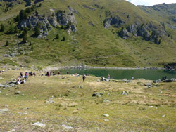 Il CAI Verbano al Monte Emilius: il Lago di Chamolè