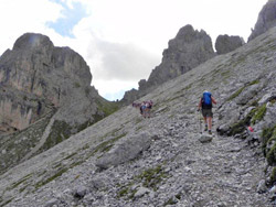Il CAI Verbano alle Dolomiti Orientali – gruppo del Popera: verso il bivacco Piovan   