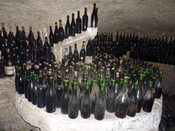 Il CAI Verbano nelle colline del Monferrato con il CAI di Casale Monferrato: centinaia di bottiglie sono riposte da anni negli internot