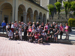 Il CAI Verbano in Valle Anzasca sulla 'Stra Vegia': Foto di gruppo