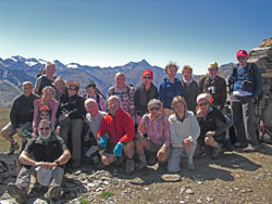 IL CAI Verbano in val d’Aosta: la maggior parte del gruppo ha raggiunto la finestra di Champorcher