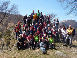 CAI Verbano 'Andar per Alpeggi': foto di gruppo