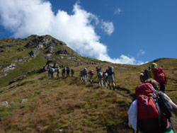 CAI Verbano - Mont Fallère (Valle d’Aosta): durante la salita