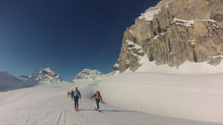 CAI Verbano: sci alpinistica in Val di Rhêmes (V.d’Aosta) Punta Calabre: sul circo glaciale di Soches