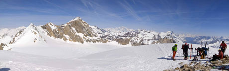 CAI Verbano: sci alpinistica in Val di Rhêmes (V.d’Aosta) Punta Calabre: sulla Punta Calabre