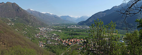 CAI Verbano - Pieve Vergonte, alla miniera d´oro della Val Toppa: panorama sulla Val d'Ossola