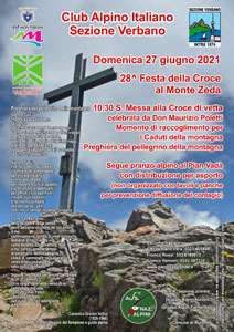 CAI Verbano - 28^ Festa della Croce al Monte Zeda