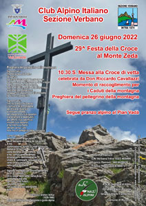CAI Verbano - 29^ Festa della Croce al Monte Zeda