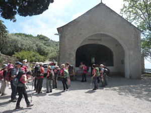 CAI Verbano: Trekking in Liguria - Genova Nervi e monti circostanti: la chiesetta di S.Rocco di Nervi