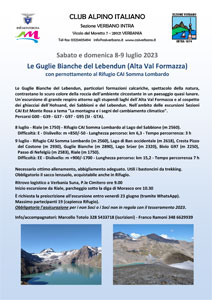 CAI Verbano: Le Guglie Bianche del Lebendun (Alta Val Formazza) con pernottamento al Rifugio CAI Somma Lombardo