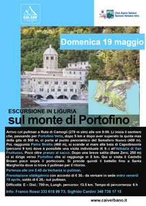 CAI Verbano: Escursione in Liguria sul monte di Portofino