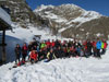 CAI Verbano: con le ciaspole all'Alpe Larecchio da Cà di Janzo (Val Vogna - Val Sesia) - 19 febbraio 2017
