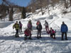 CAI Verbano: Rifugio Crosta all´Alpe Solcio (Varzo, Val Divedro), con le ciaspole, insieme al CAI di Borgomanero - 21 febbraio 2021