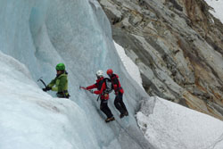 Alpinismo su ghiaccio (archivio scuola)