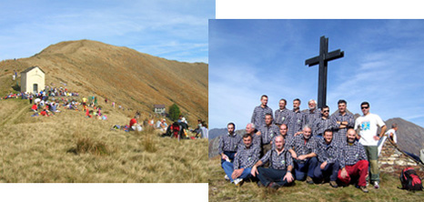 Appuntamento con la tradizione 12 ottobre 2008 - Castagnata al Pian Cavallone e Coro Valgrande alla Croce Avis sul Monte Todano