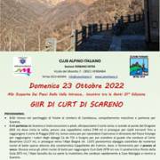 CAI Verbano: Alla Scoperta dei Paesi della Valle Intrasca, Giir di Curt di Scareno - 30 ottobre 2022