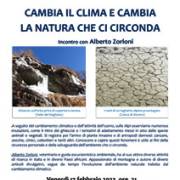 CAI Verbano: Cambia il clima e cambia la natura che ci circonda, incontro con Alberto Zorloni - 17 febbraio 2023
