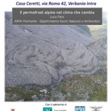 Arpa Piemonte e CNR-IRSA - II permafrost alpino nel clima che cambia, incontro con Luca Paro - Dipartimento Rischi Naturali e Ambientali - 31 marzo 2023
