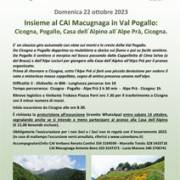 CAI Verbano: Insieme al CAI Macugnaga in Val Pogallo - Cicogna, Pogallo, Casa dell´Alpino all´Alpe Prà, Cicogna - 22 ottobre 2023