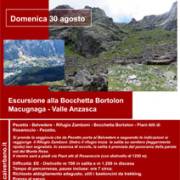 CAI Verbano: Escursione alla Bocchetta Bortolon, Macugnaga - Valle Anzasca - 30 agosto 2026