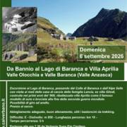 CAI Verbano: Da Bannio al Lago di Baranca e Villa Aprilia - Valle Olocchia e Valle Baranca (Valle Anzasca) - 6 settembre 2026